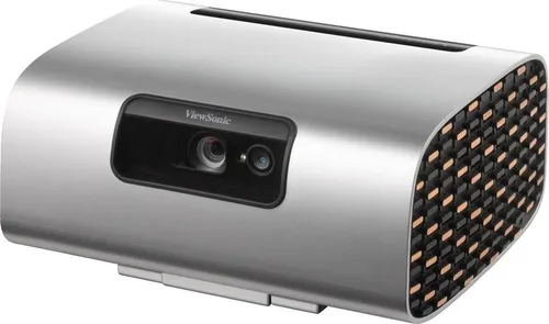 ViewSonic M10 Tragbarer RGB Laser Smart Projektor - Beamer mit 100 % BT.2020 Farbperformance und integriertem Harman Kardon Lautsprecher für herausragenden Audio-Genuss. Einfache Einrichtung mit automatischer H/V-Keystone-Korrektur und intelligenten Funktionen wie Wi-Fi-Streaming.