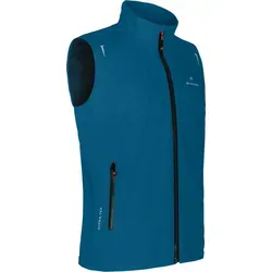 Bergson Regenjacke EGGEN Weste Herren - Leichte, wasserdichte Herren Regenweste mit 12.000 mm Wassersäule und atmungsaktivem Netzfutter. Ideal für Outdoor-Aktivitäten bei jedem Wetter, mit praktischen Taschen und reflektierenden Elementen.