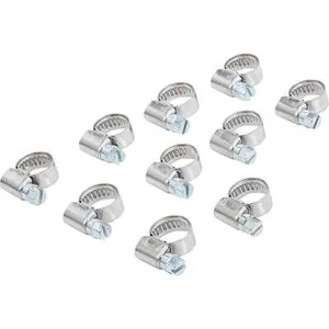 BGS-technic Schlauchschelle 8095-8x16, 10 - 16mm, Edelstahl, 10 Stück