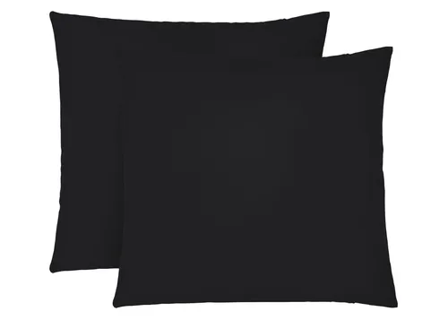 Kissenbezüge Schwarz von biberna