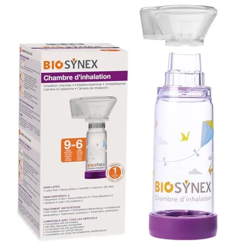 EXACTO Inhalationskammer Inalh'Air Atemunterstützung Kinder 9 Monate-6J. Misc 16