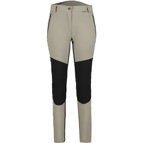 ICEPEAK Damen Hose DORAL - Funktionale Outdoor-Hose - Schmale Icepeak Hose für Damen mit elastischem Bund und Reißverschlusstaschen. Ideal für Outdoor-Aktivitäten, bietet Wetterschutz und optimale Bewegungsfreiheit dank Stretchmaterial.