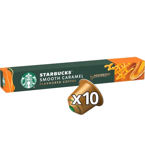 STARBUCKS Smooth Caramel für NESPRESSO Kaffeekapseln (1 x 10 Kapseln)