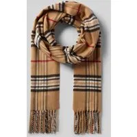 Fraas Schal mit Ausfransungen in Sand, Größe 1