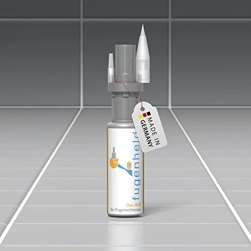 2.0 Fugenstift Grau - Feuchtigkeitsresistente Fugenversiegelung - Boden- & Wandfliesen, langlebiger Langzeitschutz für perfekte Fugen, ideal für Badezimmer und Küchen.