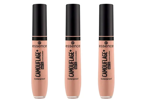 Essence Concealer CAMOUFLAGE+ MATTE concealer, 3-tlg., 3-tlg., hohe Deckkraft, mattierend, alle Hauttypen