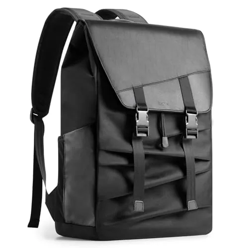 Inateck 20L Laptop Rucksack - Laptop-Rucksack mit separatem Laptop-Fach für 15,6-16 Zoll Laptops, wasserabweisend und mit reflektierenden Sicherheitsmerkmalen für nächtliche Reisen.
