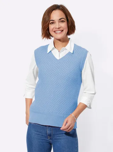 Witt Pullunder Pullunder Ärmellos Struktur