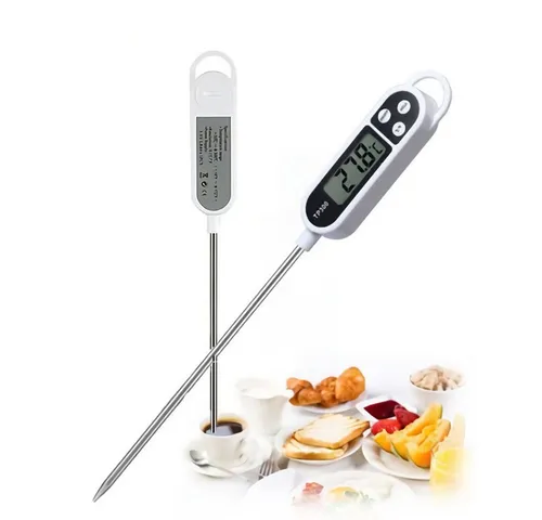 Bolwins Kochthermometer F74 Digital Lebensmittel Stift Thermometer Küche BBQ Kochen Temperatur