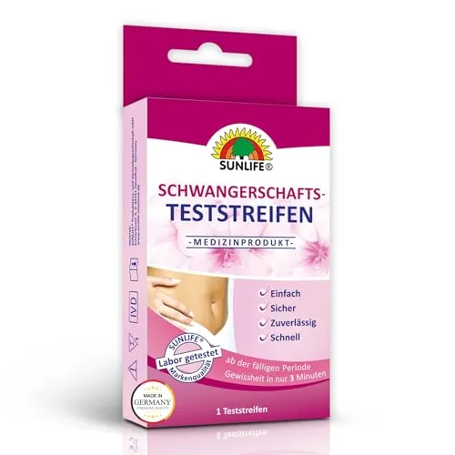 SUNLIFE Schwangerschaftstest Streifen 1 Stück