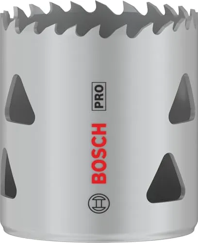 Bosch 1x PRO Multi Material Lochsäge (für Weichholz, Trockenbauwand, Ø 46 mm, Professional Zubehör Bohrmaschine/Schrauber)