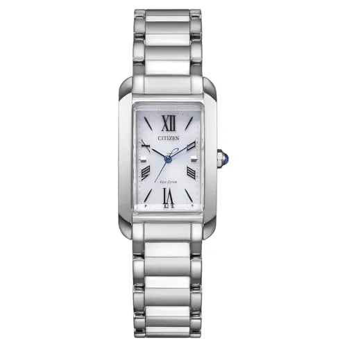 CITIZEN Eco-Drive Solar Damenuhr EW5620-55A - Elegante Edelstahl-Armbanduhr für Damen mit Solar-Technologie, kratzfestem Saphirglas und römischen Ziffern – ideal für stilbewusste Frauen.