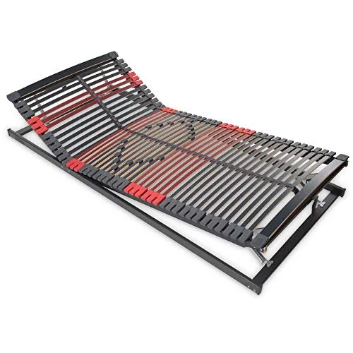 Betten-ABC Max Premium K+F – Verstellbarer 7-Zonen-Lattenrost - Lattenroste mit Kopf- und Fußverstellung für individuelle Liegepositionen, ideal bis 200 kg belastbar und mit optimaler Körperunterstützung.
