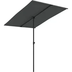 furnicato Sonnenschirm Anthrazit 150x200 cm