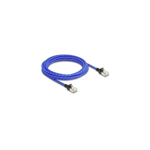 - Netzwerkkabel RJ45, U/FTP, 3m, blau 80379