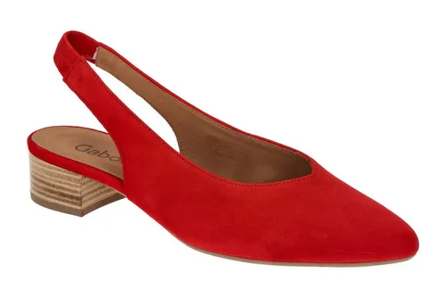 Gabor Damen Slingpumps - Hochwertige Absatzschuhe für jeden Anlass - Damen-Pumps mit elegantem Design, aus hochwertigem Textil und Leder, ideal für Komfort und Stil bei besonderen Anlässen.
