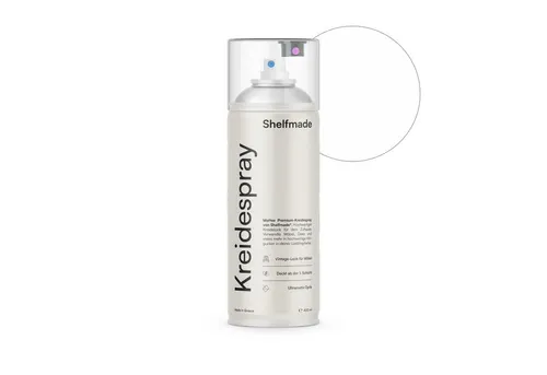 shelfmade Sprühflasche Shelfmade Kreidespray - Kreidefarbe Spray Chalk Kreidesprühfarbe