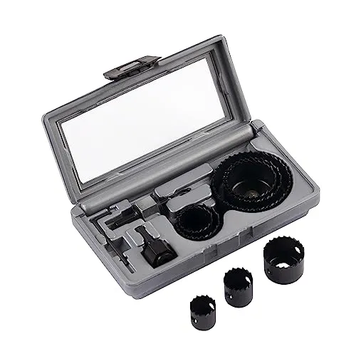 Produktbild Bosch 11 tlg. Lochsägen Set (für Hart und Weichholz, furniertes Holz, Ø 22-68 mm, Zubehör Bohrmaschine)
