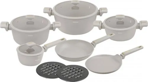 Klausberg Set mit 12 Marmortöpfen 63912
