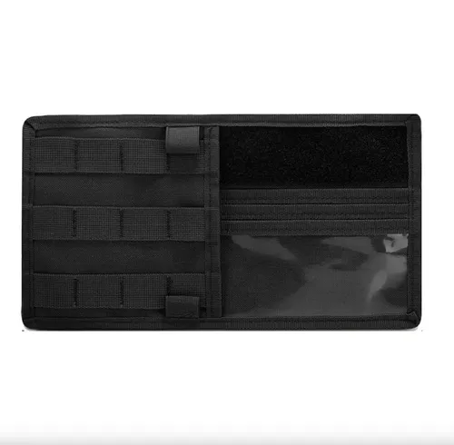 040Parts Spanngurt für Sonnenblende – Universelle Aufbewahrung für Outdoor-Reisen - Robuste Aufbewahrungslösung aus 600D Cordura-Nylongewebe, ideal für die Organisation von Karten und Zubehör mit MOLLE-Systemintegration.