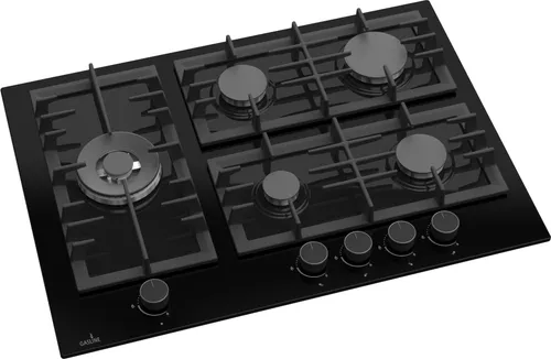 Gasline GAG70GLG Einbau Gasherd, 5-flammig, Glaskeramik von Gasline