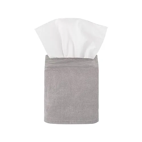 blomus Kosmetiktuchbox TISU | 100% Leinen | Farbe Satellite | Textile Eleganz