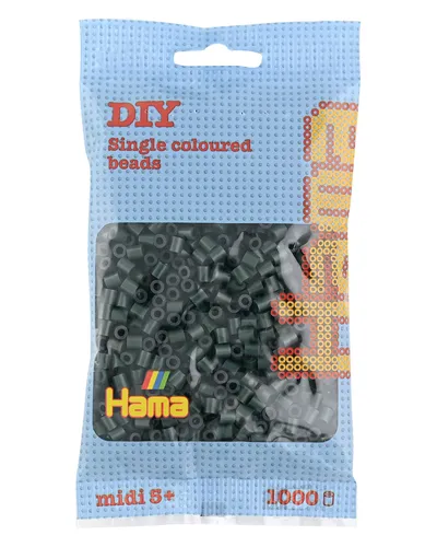 Hama 207-28 - B.Perl.1000, dunkelgrün, ideal zum Verzieren und Selberbasteln von Freundschaftsbändern und Schmuckstücken