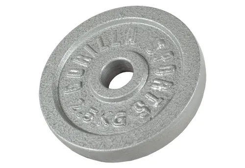 GORILLA SPORTS Hantelscheiben Set/Einzeln, 0,5kg-30kg Gewichte, 30/31mm, Gewichtsscheiben, Gusseisen