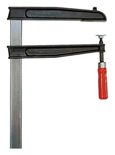 Bessey Tiefspannschraubzwinge 600 x 250 mm - TGN60T25 - Schraubstöcke, Schraubzwingen & Spannvorrichtungen - Robuste Tiefspannschraubzwinge für präzises Fixieren von Werkstücken in der Holz- und Metallbearbeitung.