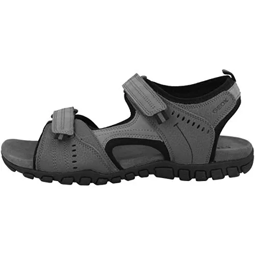 Geox Herren Sandale U Sand.Mito B - Wanderschuhe mit atmungsaktiver Technologie für optimalen Komfort und Fußklima bei jedem Schritt.