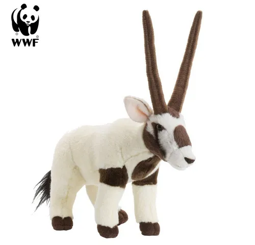 WWF - Plüschtier - Oryxantilope (23cm) - Kuscheltiere, flauschiges und lebensechtes Oryxantilope Plüschtier, ideal für Babys und Kleinkinder, unterstützt die Naturschutzarbeit des WWF.