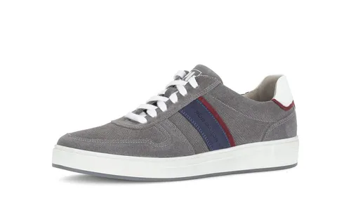 Pius Gabor Herren Sneaker Low – Komfortable Halbschuhe mit recyceltem Futter - Stylische Low-Top Sneaker aus Rauleder mit weichem Innenmaterial und flacher TR-Sohle. Ideal für Freizeit und Alltag, bieten sie ein herausnehmbares Fußbett für individuellen Komfort.