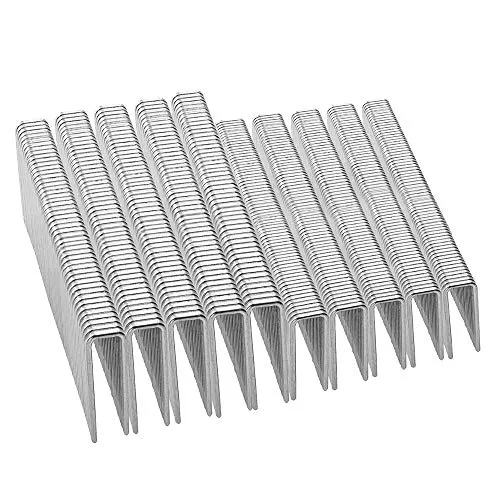 TROTEC Tackerklammern-Set Typ 55, 15-20 mm Länge (3000 Stück) - Heftklammern aus robustem Stahl, verzinkt für Rostschutz. Ideal für Hand- und Elektrotacker, inklusive Akku-Tacker PTNS 10‑20V von Trotec. 3000 Stück im praktischen Vorratspack.