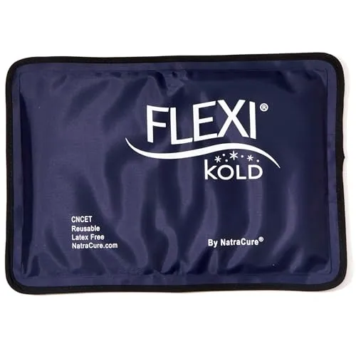 FlexiKold Gel Kühlpad & Kühlkompresse – Kühlkissen & Kühlbeutel für z.B. Knie, Augen & Gesicht – Kühlpack Größe: Klein in 19 cm x 29 cm – A6303-COLD