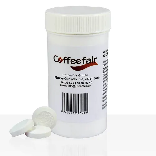 Coffeefair Reinigungstabletten 40 x 1,2g Reinigungs-Tabs