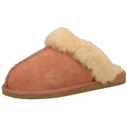 Shepherd Hausschuhe Leder - Braun - Größe 41 - Kuschelige Hausschuhe aus hochwertigem Leder und Lammfell für optimalen Tragekomfort. Ideal zum Hineinschlüpfen und perfekt für entspannte Stunden zu Hause.