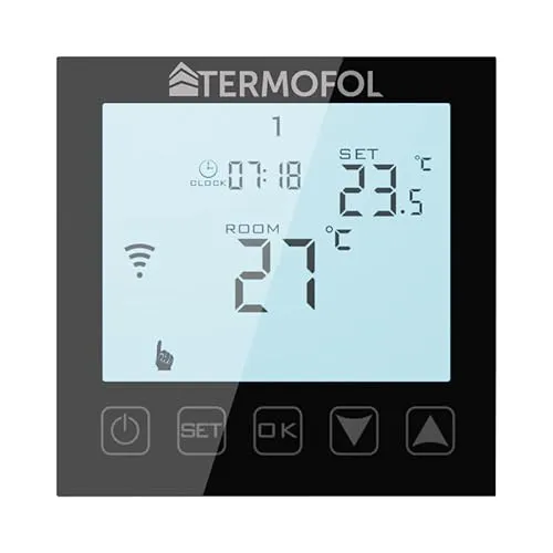 Termofol Heizungsthermostat TF-WiFi - Smart Thermostat für Heizkörper und Fußbodenheizung - Thermostate für Heizkörper und Fußbodenheizung mit präziser Temperaturregelung und App-Steuerung. Genießen Sie optimalen Komfort und senken Sie Ihre Energiekosten.