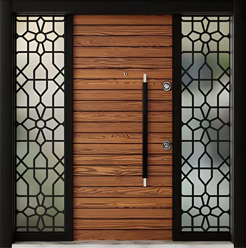 Braue Eingangstür BVL-155 - Stilvolle Sicherheitstür für Ihr Zuhause - Hochwertige Eingangstür mit 3-dimensional verstellbaren Bändern, robustem Stahlkern und Aluminium Bodenschiene. Ideal für moderne Ansprüche und sorgt für Sicherheit und Komfort.