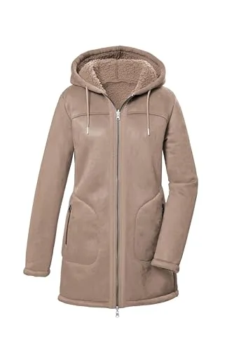 G.I.G.A. DX by killtec Wendeparka GW 63 WMN - Funktionsjacke mit 2 Seiten, 2-Wege-Reißverschluss und Kapuze, ideal für wechselhaftes Wetter und sportliche Aktivitäten