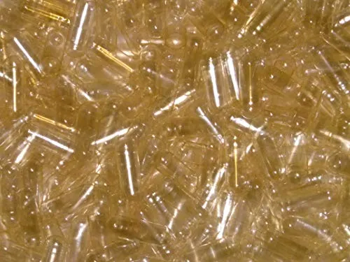 Leerkapseln Gelatine Größe 00 Leicht zu Schlucken transparent ohne Zusatzstoffe Füllmenge 500-1000 mg je nach Konsistenz Halal Kosher 200