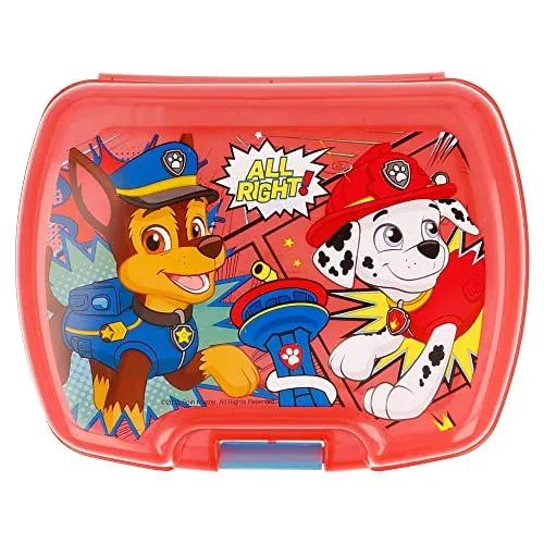 Paw Patrol Stor 8412497189274Premium Sandwich-Box, groß, Comic