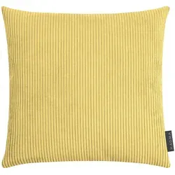 Magma Dekokissenhülle Inga 40x40 cm | gelb - gelb von MAGMA Heimtex