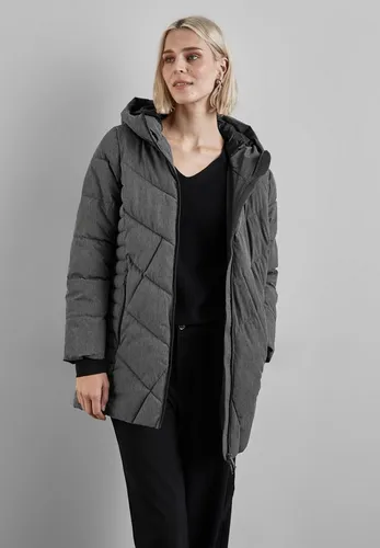 STREET ONE Steppjacke mit Kapuze mit Tunnelzugband