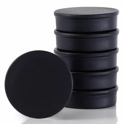 Blomus Magnete-Set Muro Rund Kunststoff 6er Pack Ø 2,5 cm Magnet Schwarz 66741