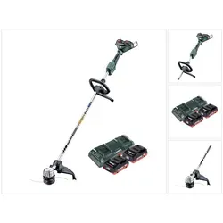 Metabo FSD 36-18 LTX BL 40 Akku Freischneider mit 2x 4,0 Ah Akku - Leistungsstarker Akku-Freischneider für effizientes Arbeiten im Garten. Mit ergonomischem Rundgriff und stufenloser Geschwindigkeitssteuerung für optimale Handhabung.