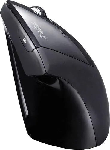 Perixx Perimice -713 Ergonomische Maus Funk Optisch Schwarz 6 Tasten 2000 dpi Ergonomisch