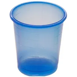 Medi-Inn Medikamentenbecher, 30 ml, graduiert 80 Stück / blau