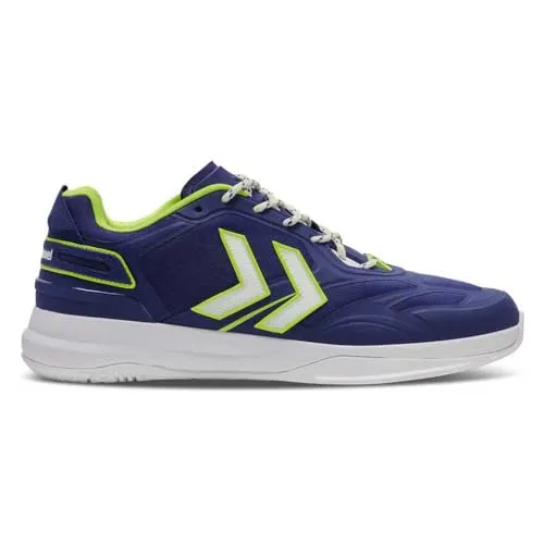 Hummel DAGAZ 2.0 - SPECTRUM BLUE - 10 - Hallenschuhe mit hummel® Reach Zwischensohlendämpfung und recycelter Ortholite® Innensohle für exzellenten Tragekomfort und vielseitige Nutzung.
