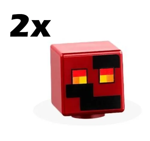 LEGO Minecraft Hinterhalt am Netherportal - Spannendes Bauspielzeug mit Ghast, Orc-Krieger und Magmawürfeln für kreative Kampfszenen, ideal für Kinder ab 8 Jahren