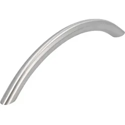 Siro Möbelgriff 903 Edelstahl feingeschliffen Lochabstand 128 mm